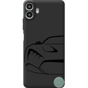 Чорний чохол BoxFace Nothing CMF Phone 1 Sportcar