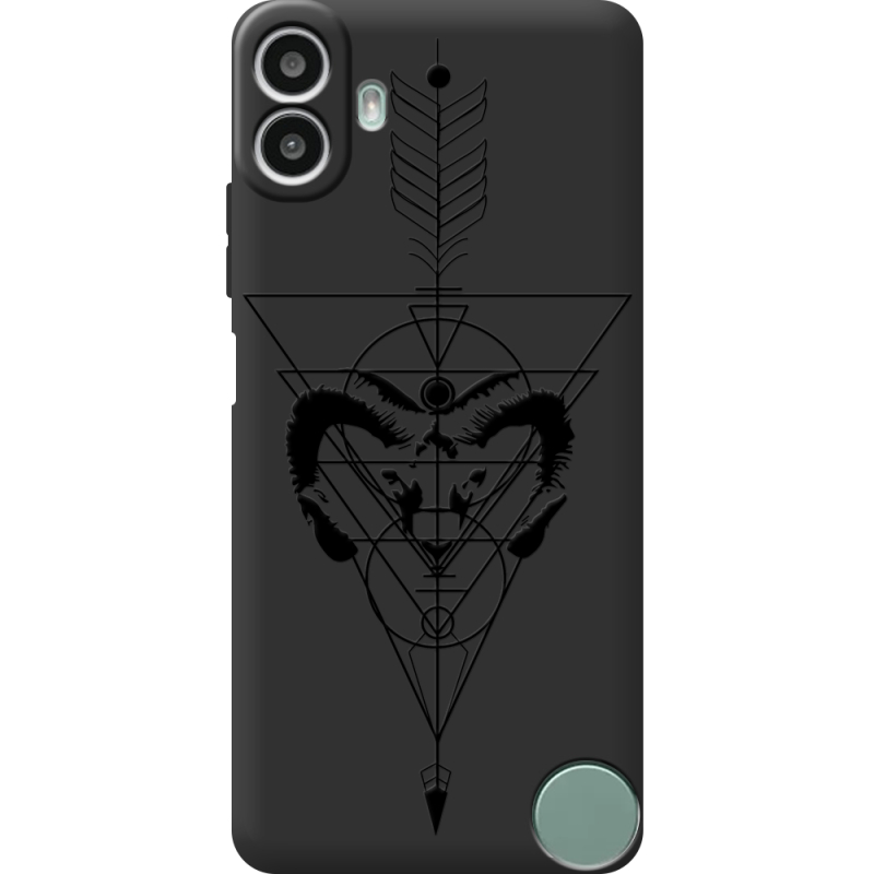 Чорний чохол BoxFace Nothing CMF Phone 1 