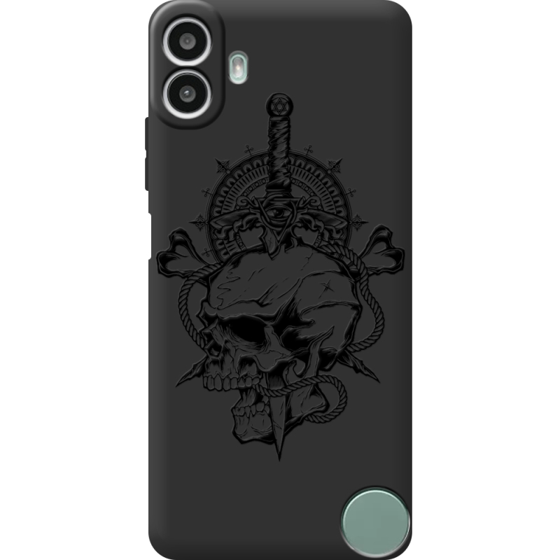 Чорний чохол BoxFace Nothing CMF Phone 1 