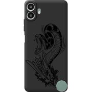 Чорний чохол BoxFace Nothing CMF Phone 1 Snake