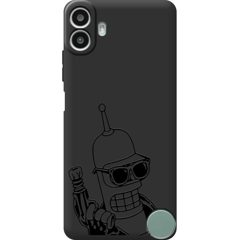 Чорний чохол BoxFace Nothing CMF Phone 1 