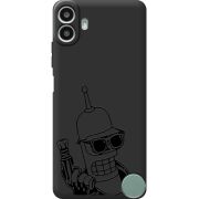 Чорний чохол BoxFace Nothing CMF Phone 1 