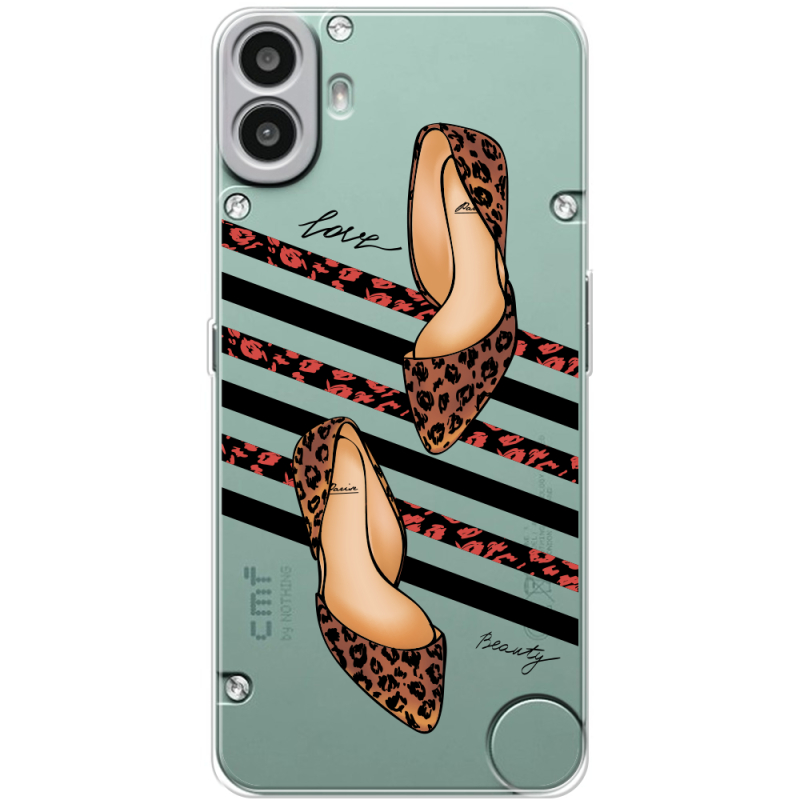 Прозорий чохол BoxFace Nothing CMF Phone 1 Love Beauty
