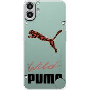 Прозорий чохол BoxFace Nothing CMF Phone 1 Wild Cat