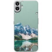 Прозорий чохол BoxFace Nothing CMF Phone 1 Blue Mountain
