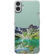 Прозорий чохол BoxFace Nothing CMF Phone 1 Green Mountain