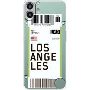 Прозорий чохол BoxFace Nothing CMF Phone 1 Ticket Los Angeles