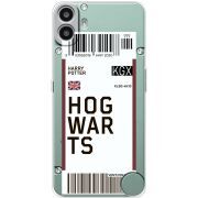 Прозорий чохол BoxFace Nothing CMF Phone 1 Ticket Hogwarts