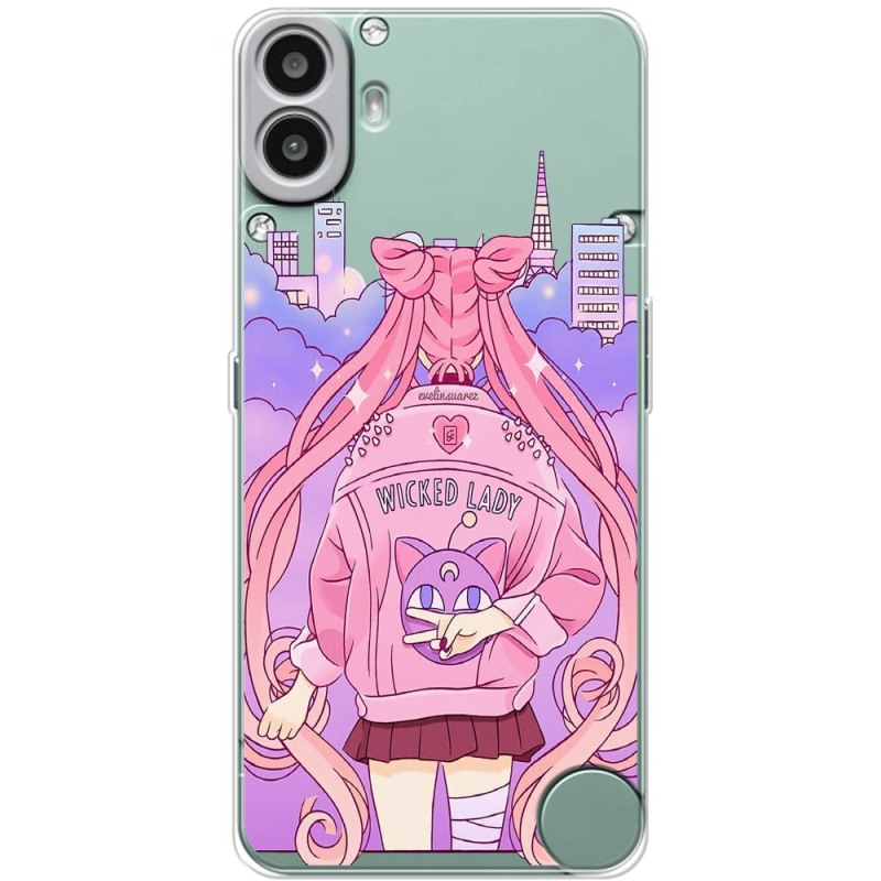 Прозорий чохол BoxFace Nothing CMF Phone 1 Wiked Lady