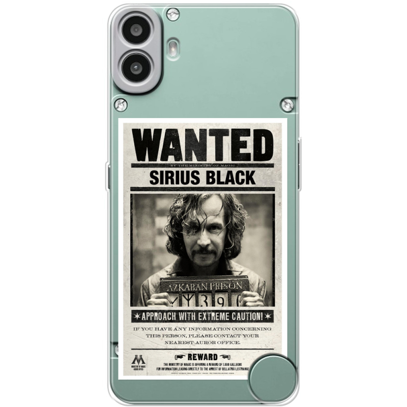 Прозорий чохол BoxFace Nothing CMF Phone 1 Sirius Black