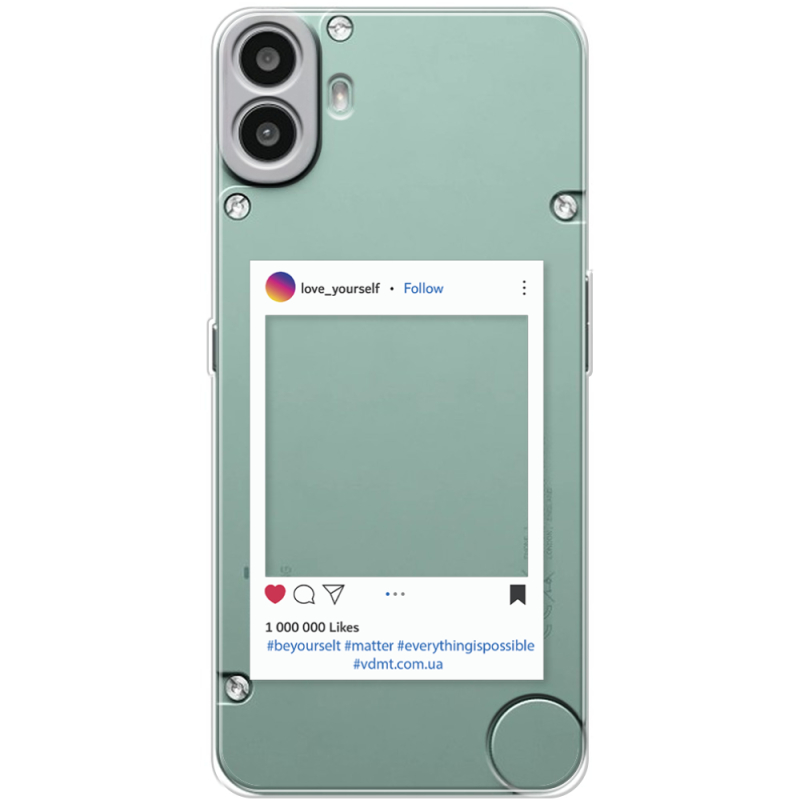 Прозорий чохол BoxFace Nothing CMF Phone 1 Insta
