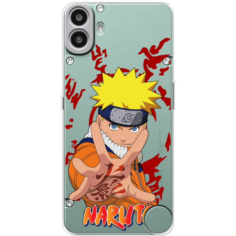 Прозорий чохол BoxFace Nothing CMF Phone 1 Naruto