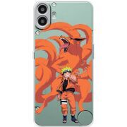 Прозорий чохол BoxFace Nothing CMF Phone 1 Naruto and Kurama
