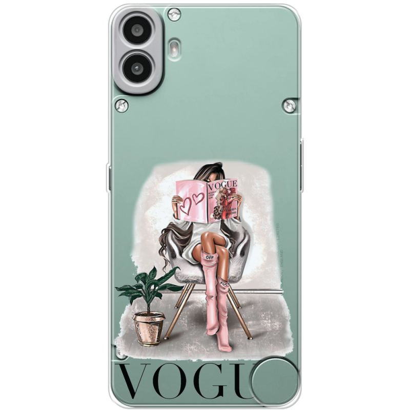Прозорий чохол BoxFace Nothing CMF Phone 1 VOGUE