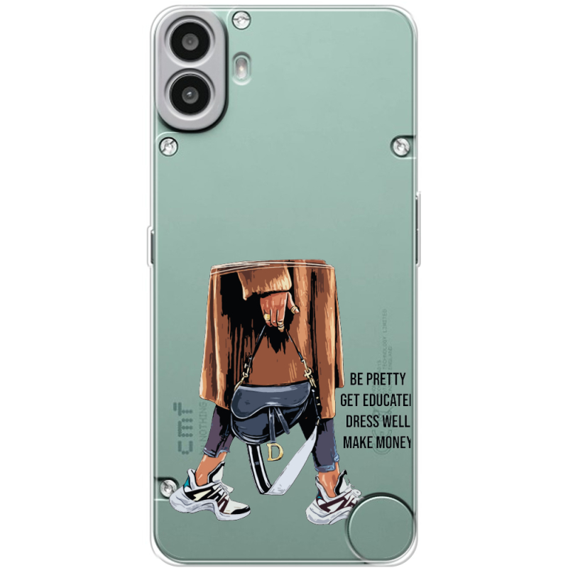 Прозорий чохол BoxFace Nothing CMF Phone 1 Motivation