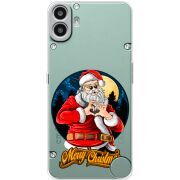 Прозорий чохол BoxFace Nothing CMF Phone 1 Cool Santa