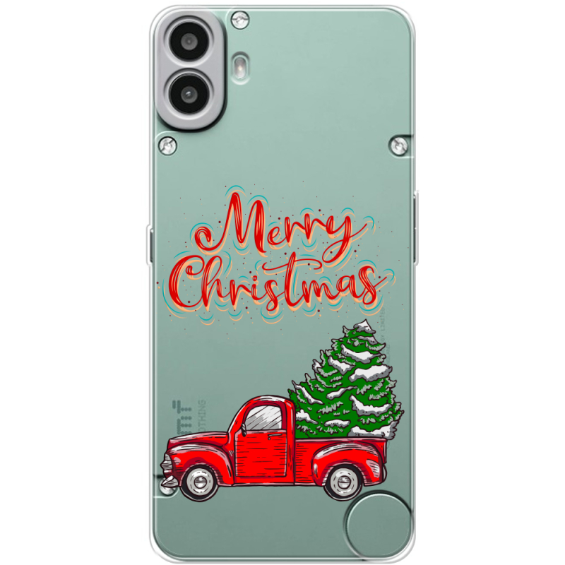 Прозорий чохол BoxFace Nothing CMF Phone 1 Holiday Car