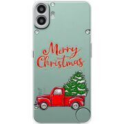 Прозорий чохол BoxFace Nothing CMF Phone 1 Holiday Car