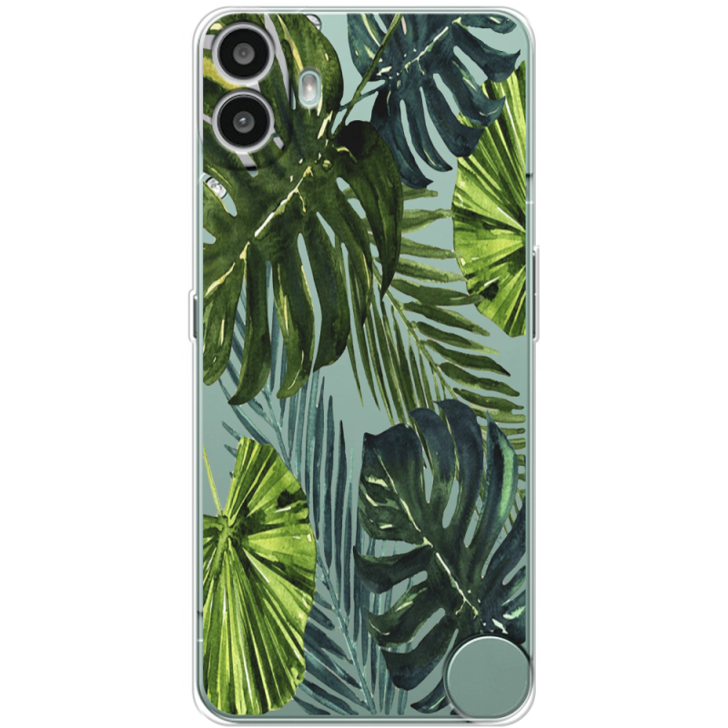 Прозорий чохол BoxFace Nothing CMF Phone 1 Palm Tree