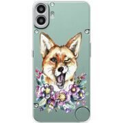 Прозорий чохол BoxFace Nothing CMF Phone 1 Winking Fox