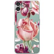 Прозорий чохол BoxFace Nothing CMF Phone 1 Rose