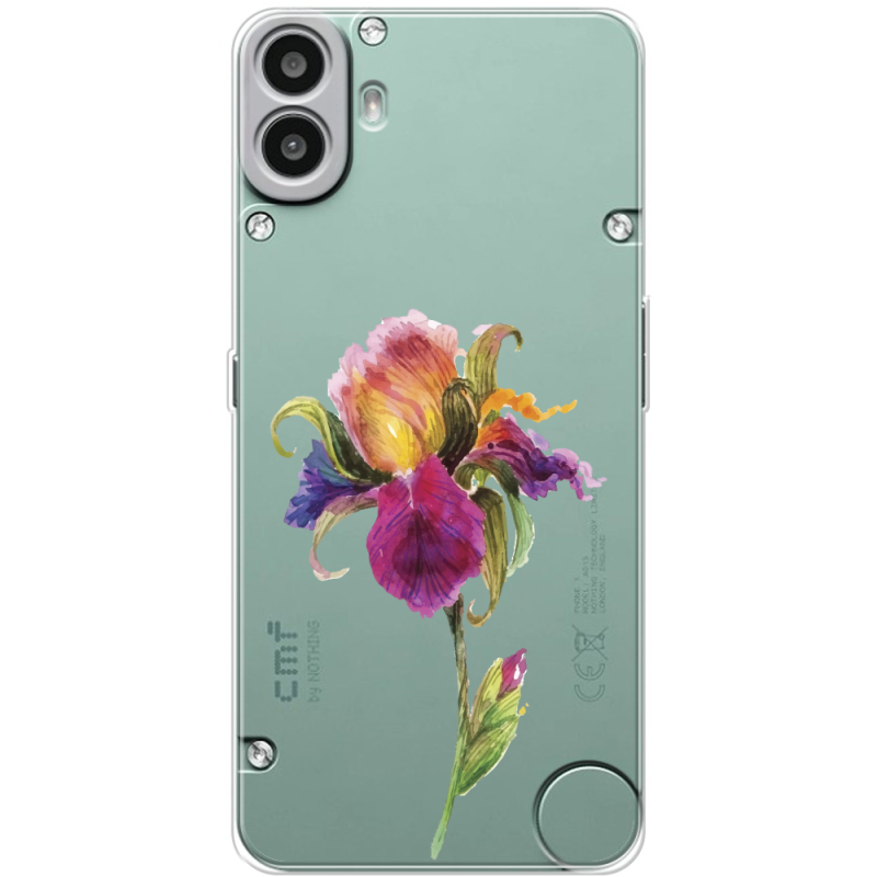 Прозорий чохол BoxFace Nothing CMF Phone 1 Iris