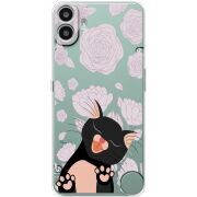 Прозорий чохол BoxFace Nothing CMF Phone 1 Meow