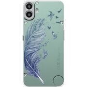 Прозорий чохол BoxFace Nothing CMF Phone 1 Feather