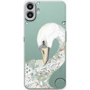 Прозорий чохол BoxFace Nothing CMF Phone 1 Swan