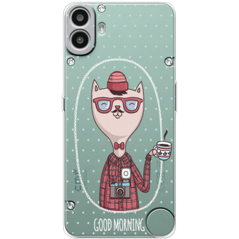 Прозорий чохол BoxFace Nothing CMF Phone 1 Good Morning