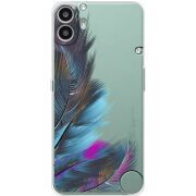 Прозорий чохол BoxFace Nothing CMF Phone 1 Feathers