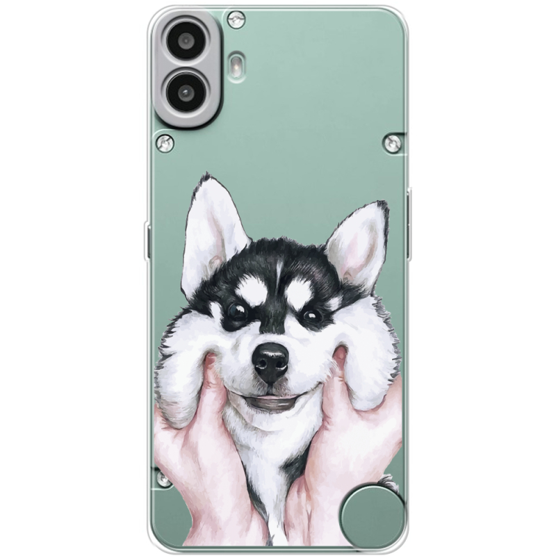 Прозорий чохол BoxFace Nothing CMF Phone 1 Husky