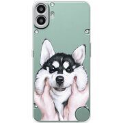 Прозорий чохол BoxFace Nothing CMF Phone 1 Husky