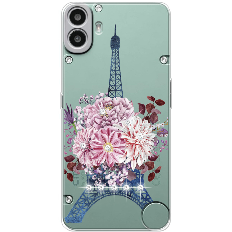 Чохол зі стразами Nothing CMF Phone 1 Eiffel Tower