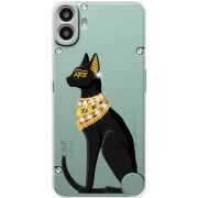 Чохол зі стразами Nothing CMF Phone 1 Egipet Cat