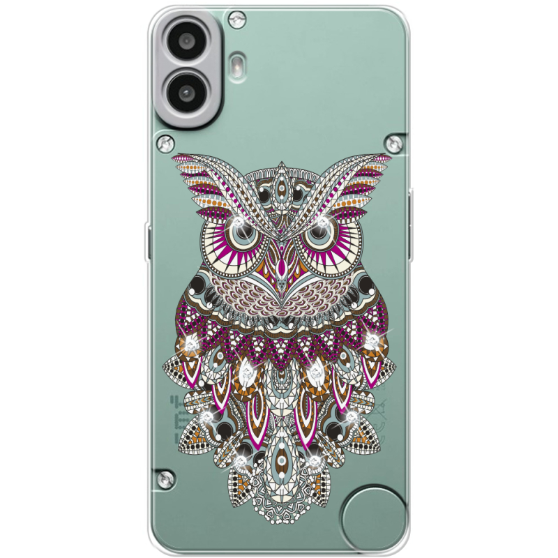 Чохол зі стразами Nothing CMF Phone 1 Owl