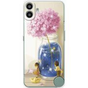 Чохол зі стразами Nothing CMF Phone 1 Little Boy and Girl