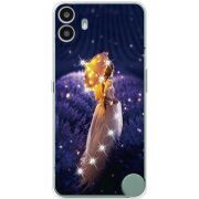 Чохол зі стразами Nothing CMF Phone 1 Girl with Umbrella