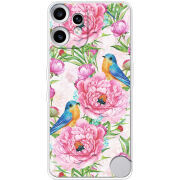 Чохол BoxFace Nothing CMF Phone 2 Pro Birds and Flowers