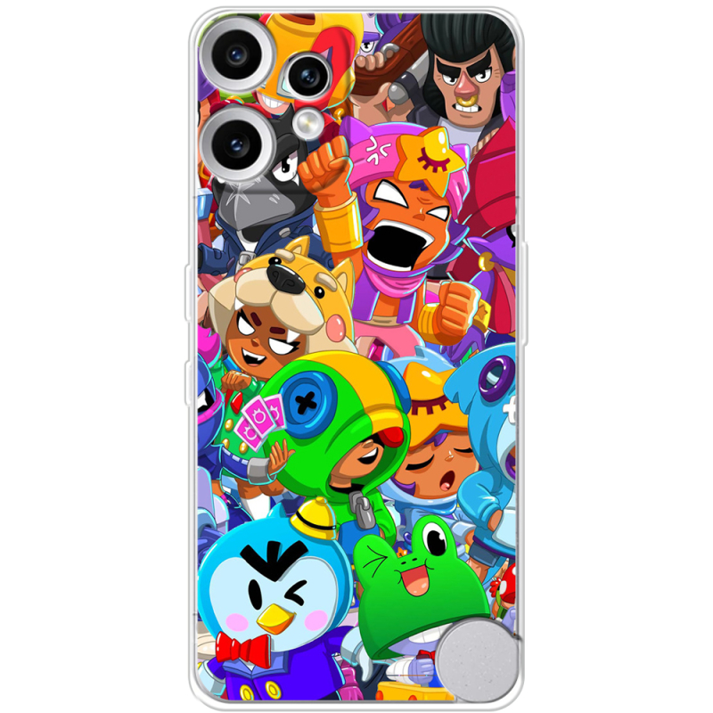 Чохол BoxFace Nothing CMF Phone 2 Pro friends brawl stars