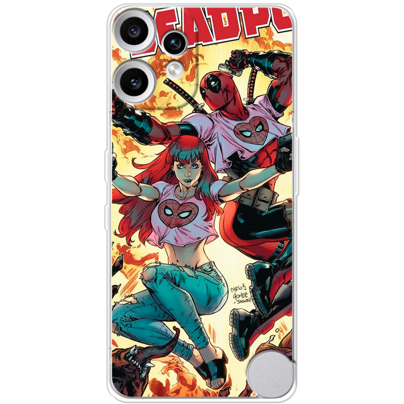 Чохол BoxFace Nothing CMF Phone 2 Pro Deadpool and Mary Jane