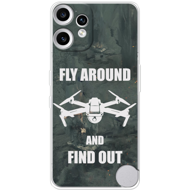 Чохол BoxFace Nothing CMF Phone 2 Pro Дрон Fly Around