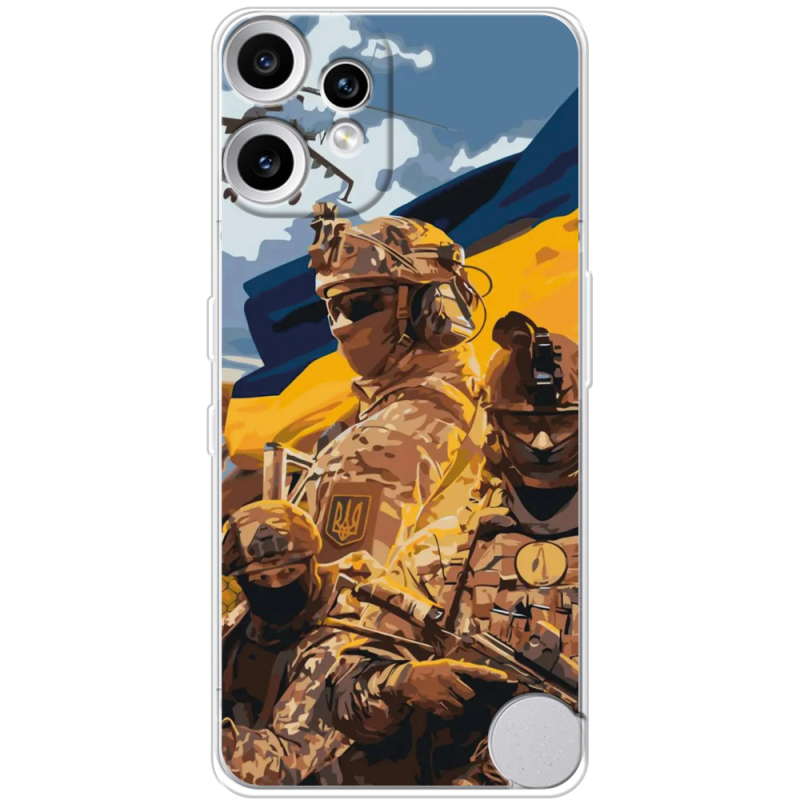 Чохол BoxFace Nothing CMF Phone 2 Pro Воїни ЗСУ