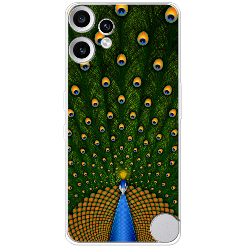 Чохол BoxFace Nothing CMF Phone 2 Pro Peacocks Tail