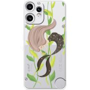 Прозорий чохол BoxFace Nothing CMF Phone 2 Pro Cute Mermaid