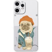 Прозорий чохол BoxFace Nothing CMF Phone 2 Pro Dog Coffeeman