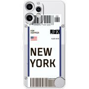 Прозорий чохол BoxFace Nothing CMF Phone 2 Pro Ticket New York