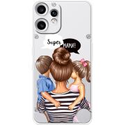 Прозорий чохол BoxFace Nothing CMF Phone 2 Pro Super Mama