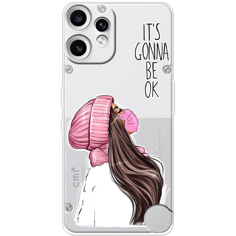 Прозорий чохол BoxFace Nothing CMF Phone 2 Pro It's Gonna Be OK