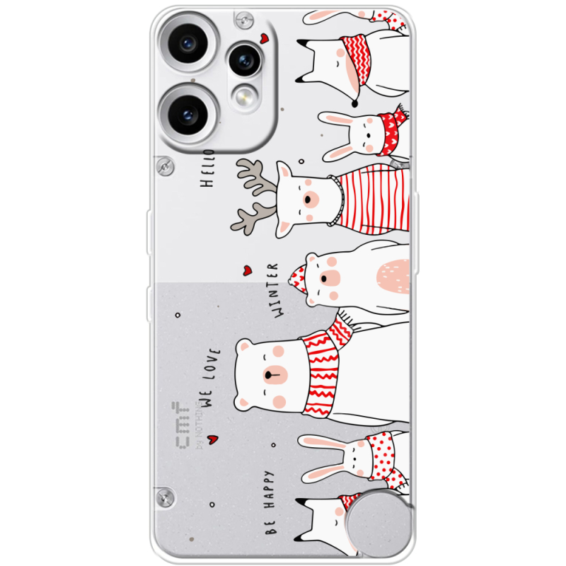 Прозорий чохол BoxFace Nothing CMF Phone 2 Pro The Friendly Beasts